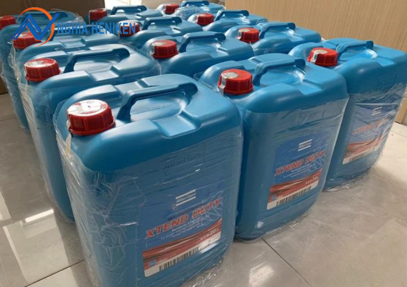 Dầu máy nén khí RXD có hàng sẵn tại kho Nghĩa Heniken