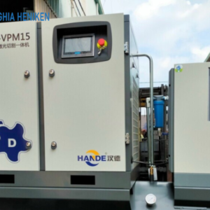 Máy nén khí trục vít tổ hợp HDG-VPM15 đầu nén AH được lắp đặt và sử dụng rộng rãi - Ảnh 1