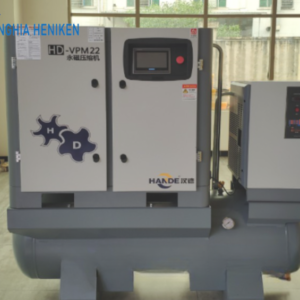 Máy nén khí trục vít tổ hợp HDG-VPM15 đầu nén AH