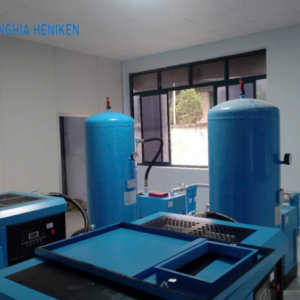 Máy sấy khí Xinyue RB150 được kết hợp với các máy nén khí khác (hình ảnh minh họa)