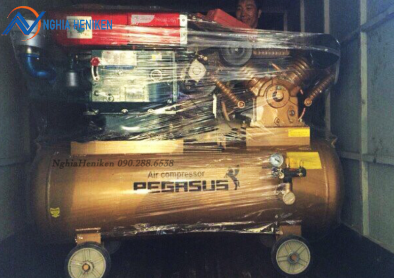 Máy nén khí dây đai Pegasus 380V
