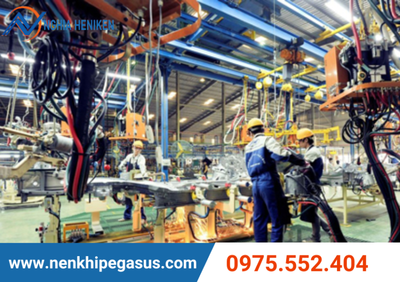 Vai trò máy nén khí công nghiệp trong Công nghiệp