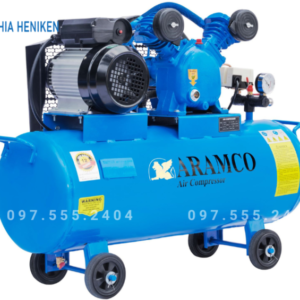 Máy nén khí dây đai Aramco V-0.12/8 1.5HP 70L 220V